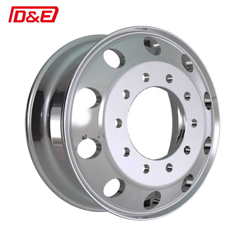 Factory Wholesale Aluminum Truck Wheels Rim 16 17.5 19.5 22.5 24.5 Inch for Trucks Buses Trailer Car Engineering Vehicle